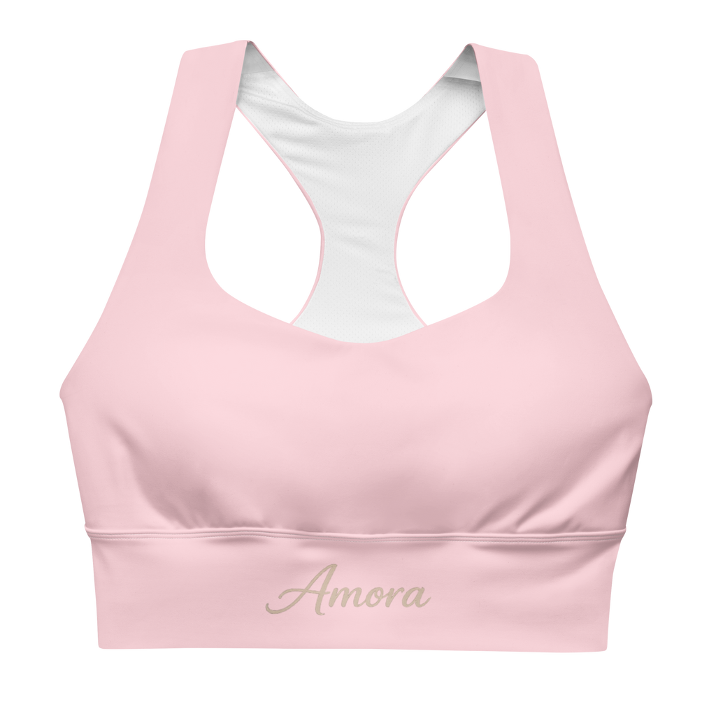 Amora Body Longline Sport BH Baby Pink