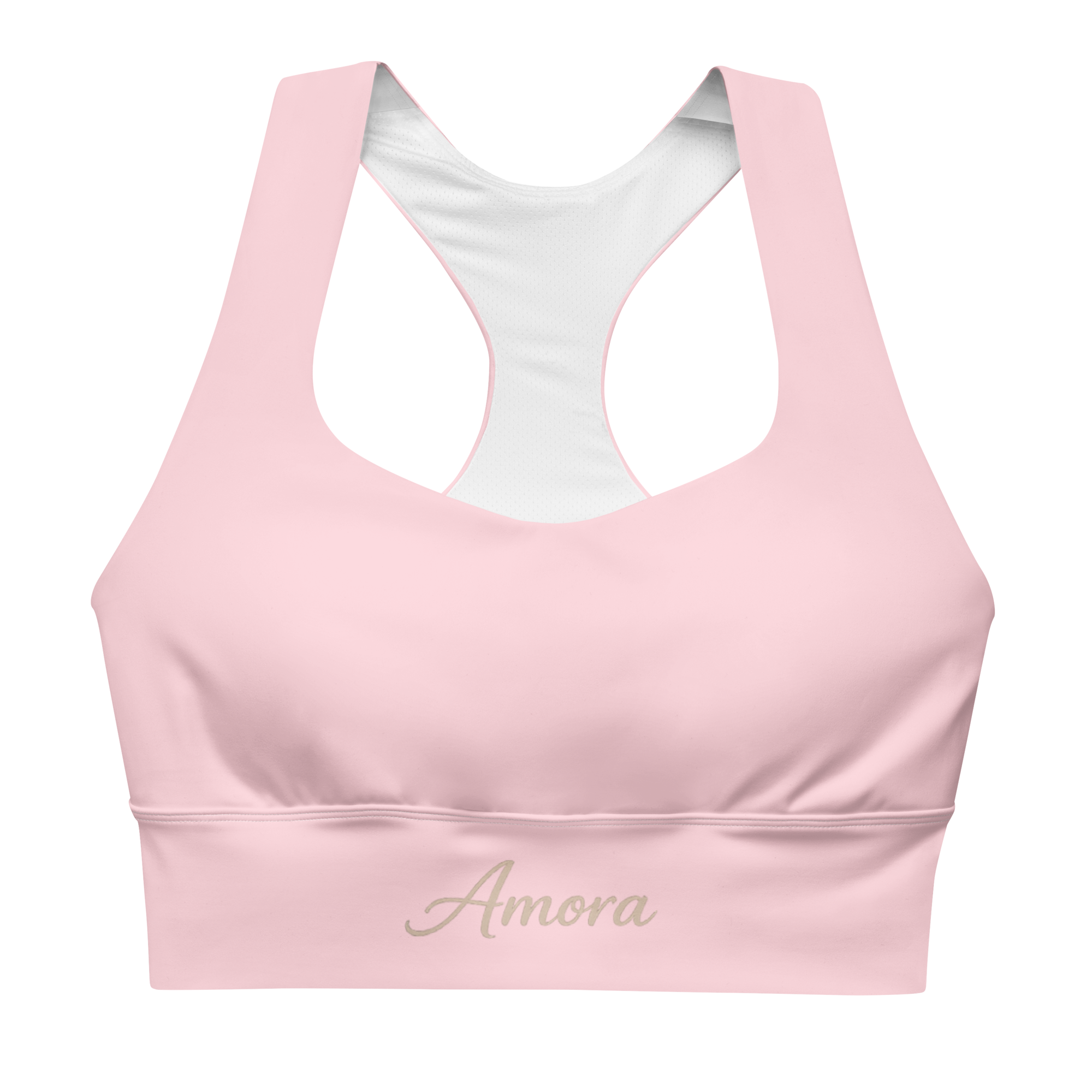 Amora Body Longline Sport BH Baby Pink