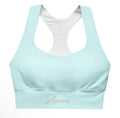 Amora Body Longline Sport BH Baby Blau