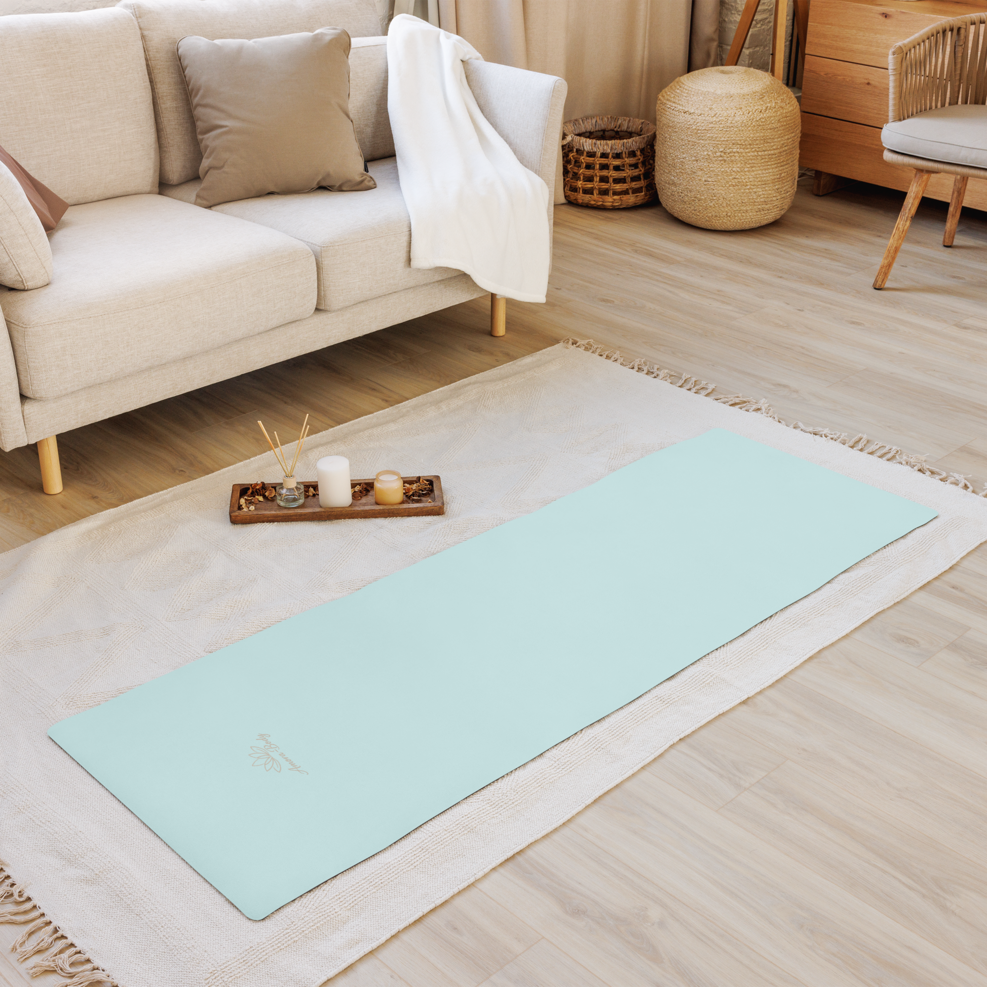 Yoga Matte Baby Blue